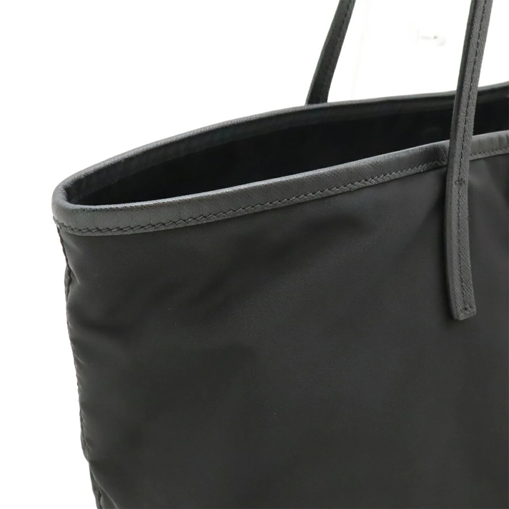 PRADA Black Leather Shoulder Bag - Picture 8 of 10